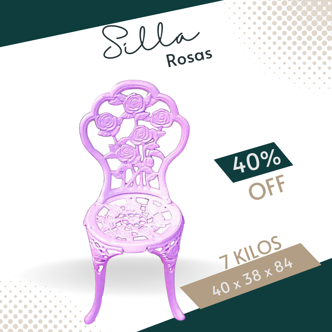 SILLAS ROSAS