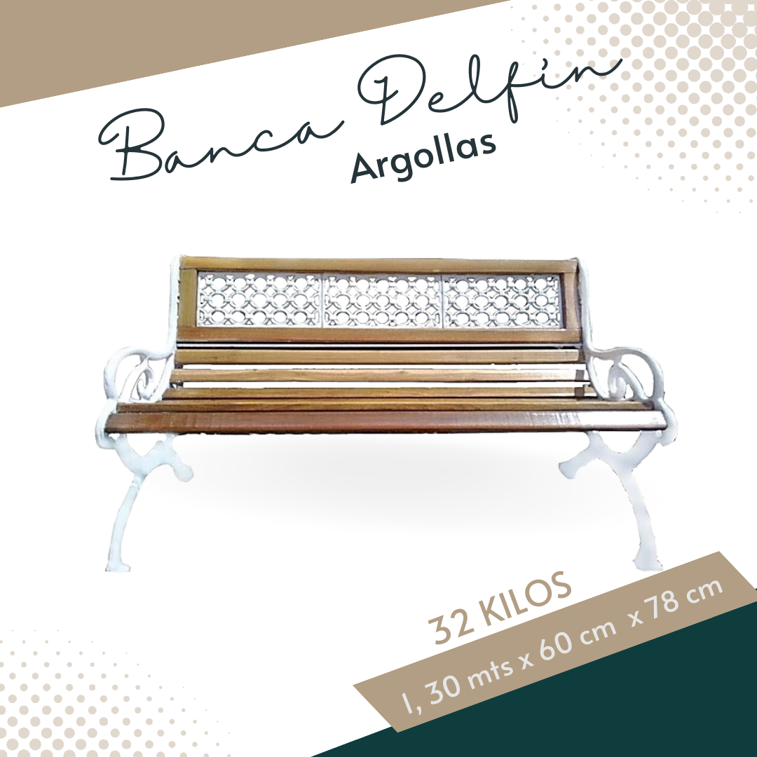 BANCA DELFIN ARGOLLAS 3 PUESTOS