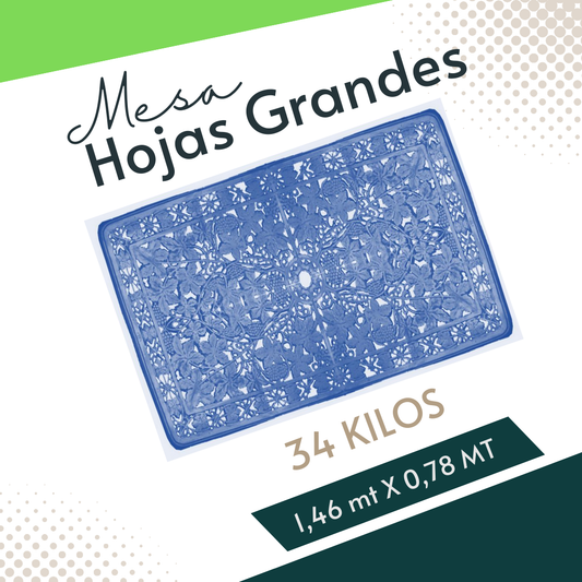 Mesa hoja grande