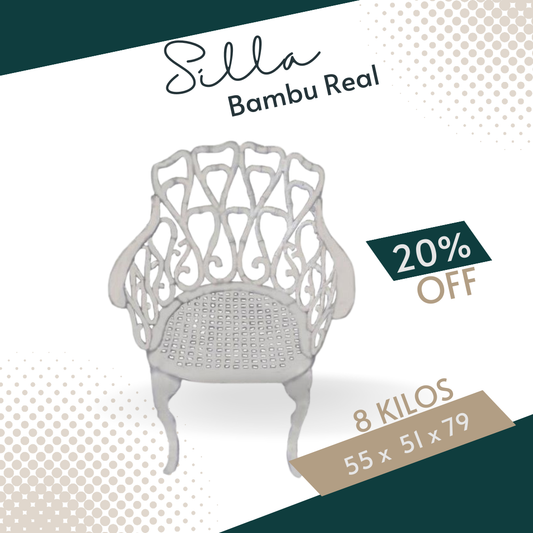 SILLA BAMBU REAL